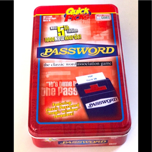 PASSWORD THE GAME - Picture 1 of 7